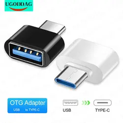 USB 2.0 To Type C Adapter OTG Adapter Type C USB C Portable Converter for Macbook Xiaomi Samsung Mobile Phone Adapters Connector