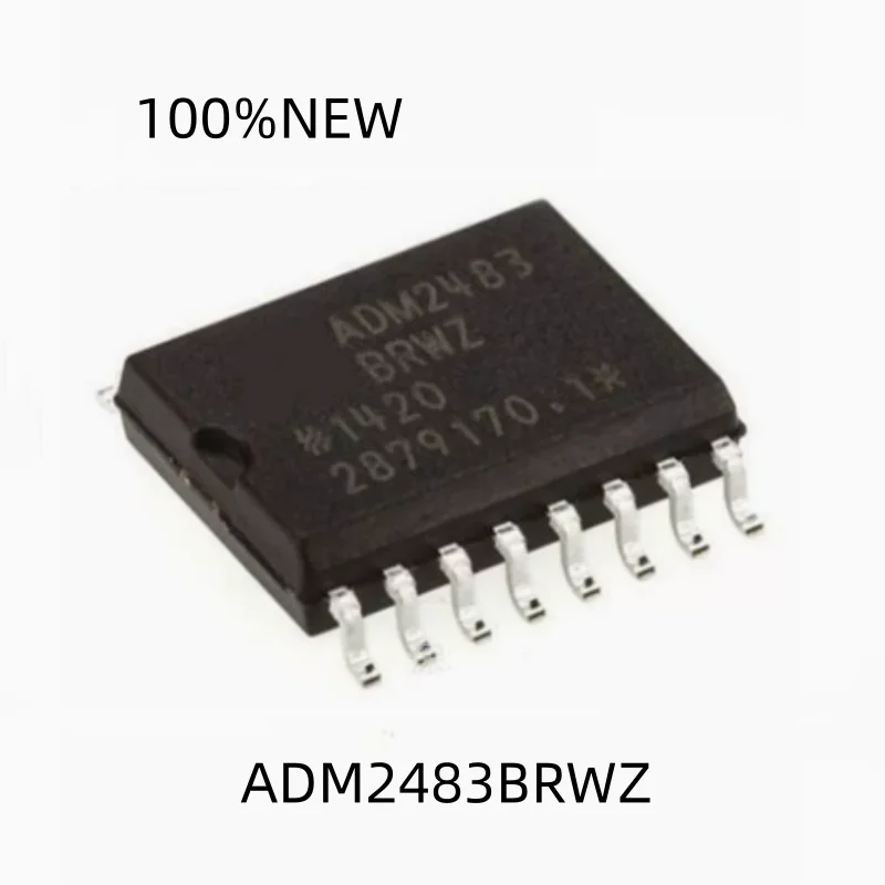 (2Pcs) 100% New Adm2483Brwz Adm2483Brwz-Reel Adm2483 Sop-16 Half-Duplex Isolated Rs-485 Transceiver Chip