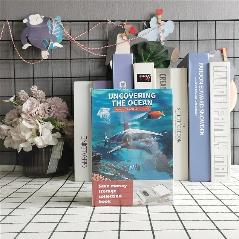 Neuer buchförmiger Safe mit Zahlenschloss – Versteckte Geldkassette & Geheimfach für Kinder, perfektes Geburtstags- und Weihnachtsgeschenk – Detail 6