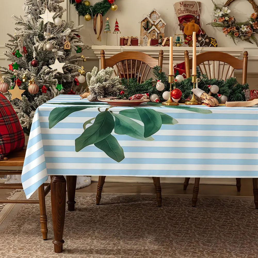 Lemon Blossom Waterproof table cloth, splash-proof tablecloth, for party, Halloween, Christmas, dining, camping