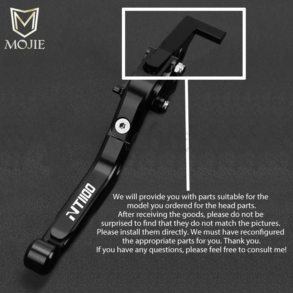 For HONDA NT 1100 NT1100 DCT 2022 2023 Motorcycle Brake Levers Handlebar Grips Ends Conversion Kits Handle Brakes Lever