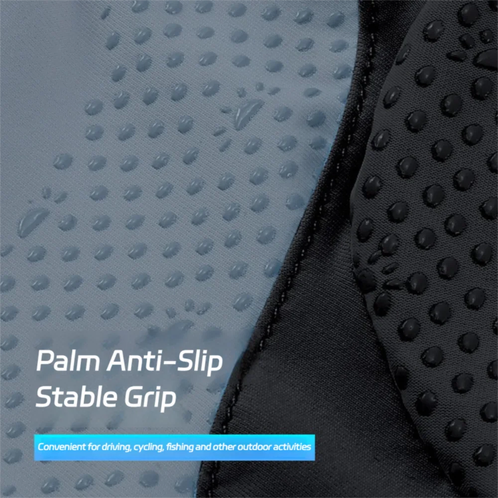 

Thin Men Ice Silk Sleeves Sun Protection Two Fingers with Exposed Summer Long Arm Covers Breathable Sweat-absorption