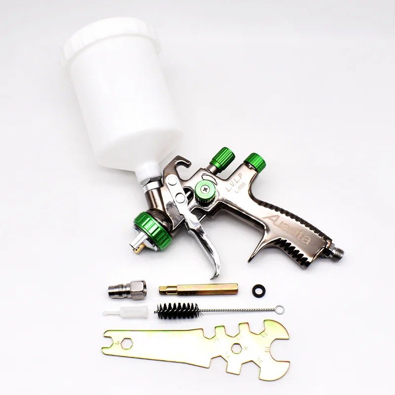 Professional 1.3mm nozzle LVLP Spray Gun L-898 Gravity Feed Spray Gun With 600cc Cup Airbrush Paint Spray Gun For Painting Cars