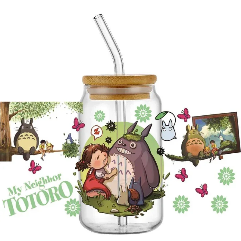 

Best Japanese Animation UV DTF Cup Wrap Cartoon Cute Transfer Stickers Decal for 16oz Libbey DIY Waterproof Sticker