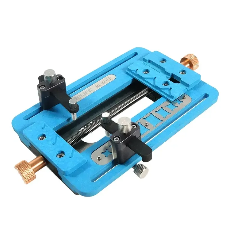 

RELIFE RL-601F Motherboard Chip Glue Remove Holder Fixture Tool for Android Phone IC CPU Double Bearing Clamp Sold