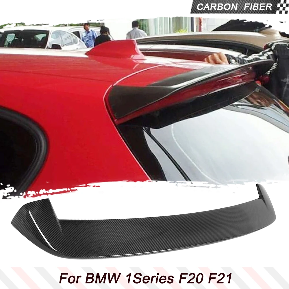 

Carbon Fiber / FRP Car Roof Rear Spoiler Lip Window Wing for BMW 1Series F20 F21 2012 - 2018 Rear Trunk Boot Wing