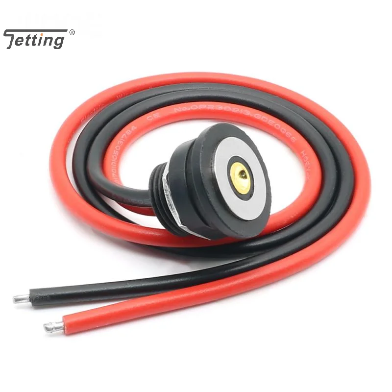 1Pcs Männlich/Weiblich Stecker Magnetische Datenkabel 10A Hohe Strom Magnetische Ladekabel Single Core Kontakt Pogopin Stecker