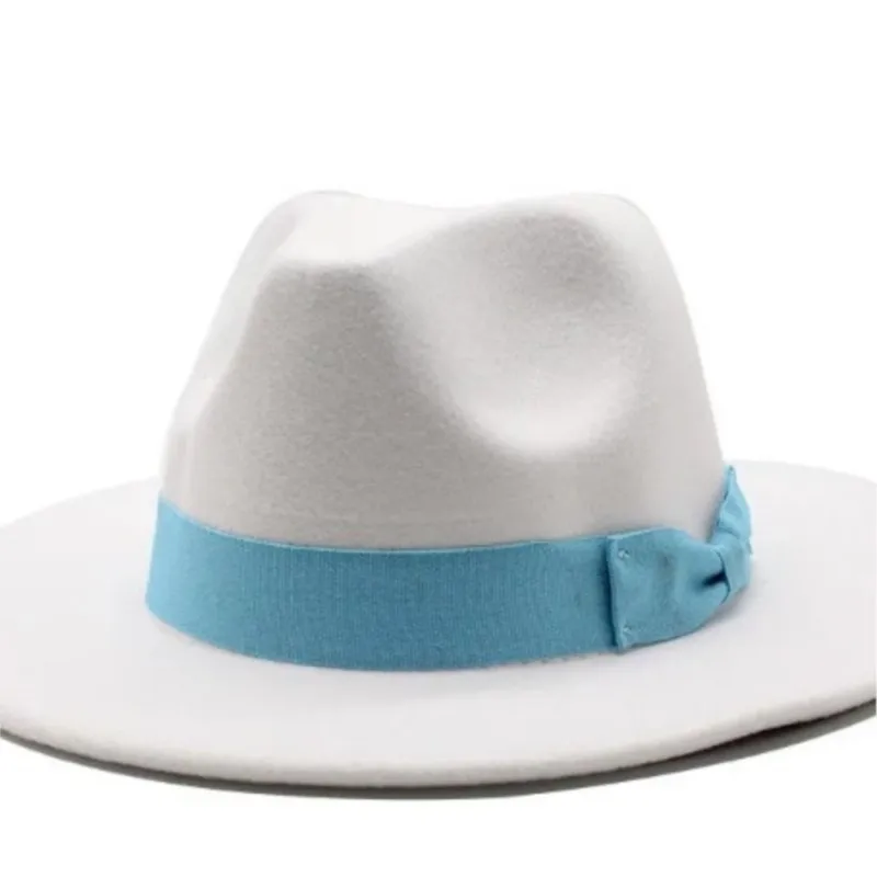 Fashionable top hat felt pure for autumn and winter