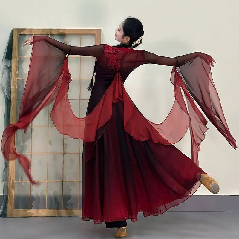ensemble-de-costume-de-danse-classique-en-soie-rouge-elegante-jupe-noire-de-style-ancien-tenue-hanfu-professionnelle-pour-spectacle-jupe-trapeze