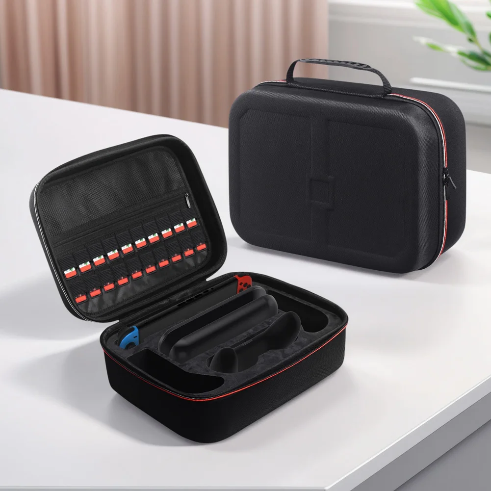 

Чехол для Nintendo Switch 2 с плечевым ремнем, водонепроницаемый жесткий кейс для игровой консоли, дорожная сумка для хранения на открытом воздухе