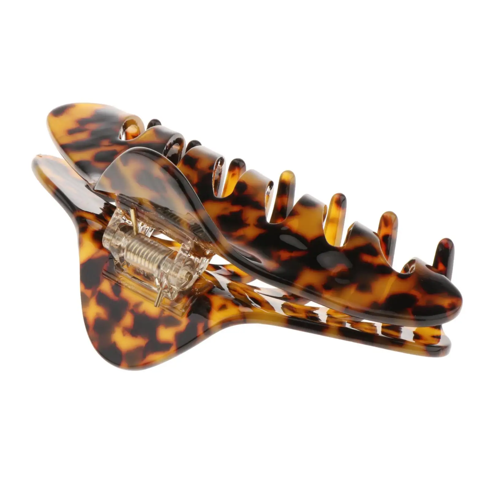 Large Accetate Leopard Print Acrylic Hairpins Hair Clip Hair Claws for Women,