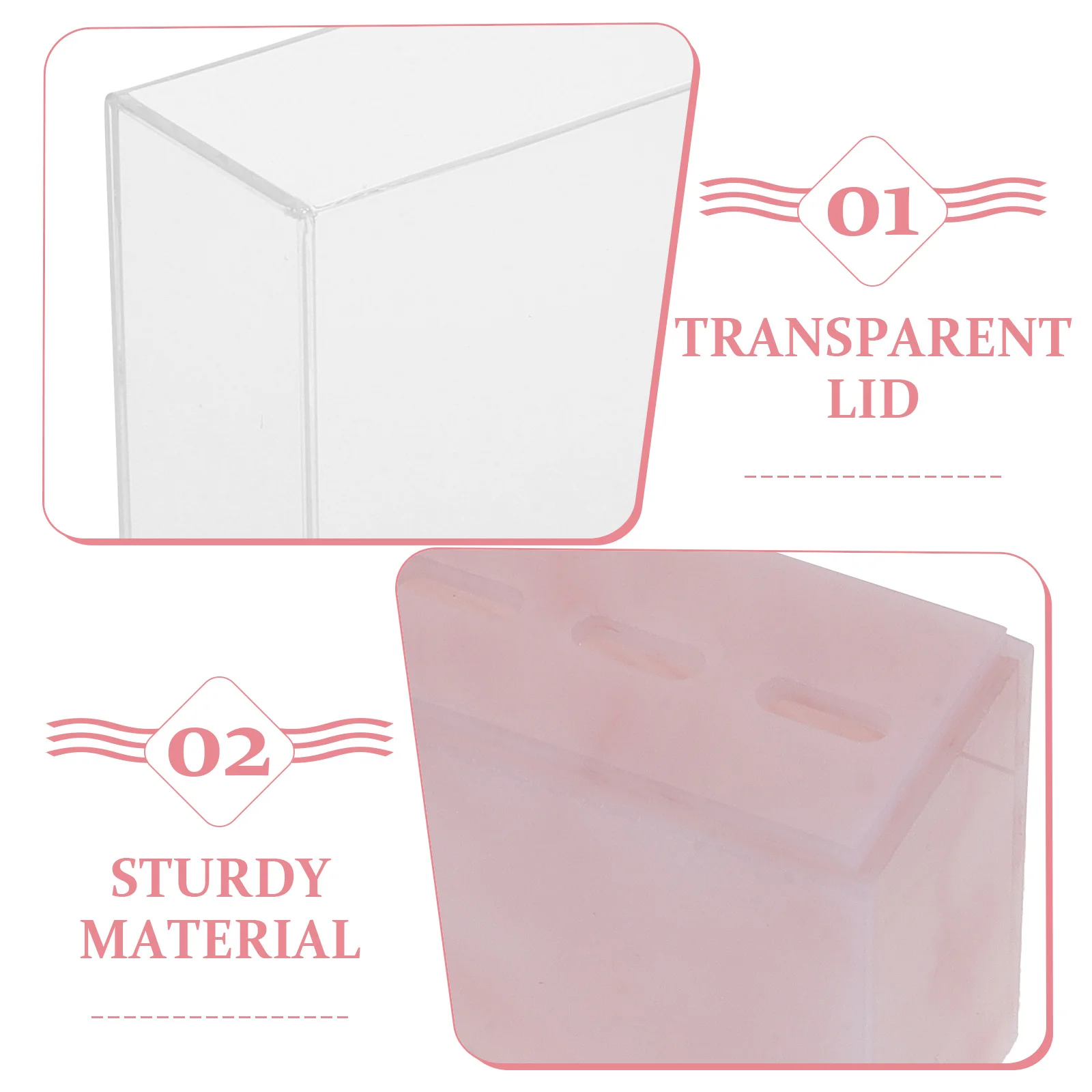 

Stylish 8-Hole Tweezers Organizer Acrylic Makeup Tool Storage Rack Lash Extension Supplies Display Stand Acrylic Tweezer Holder