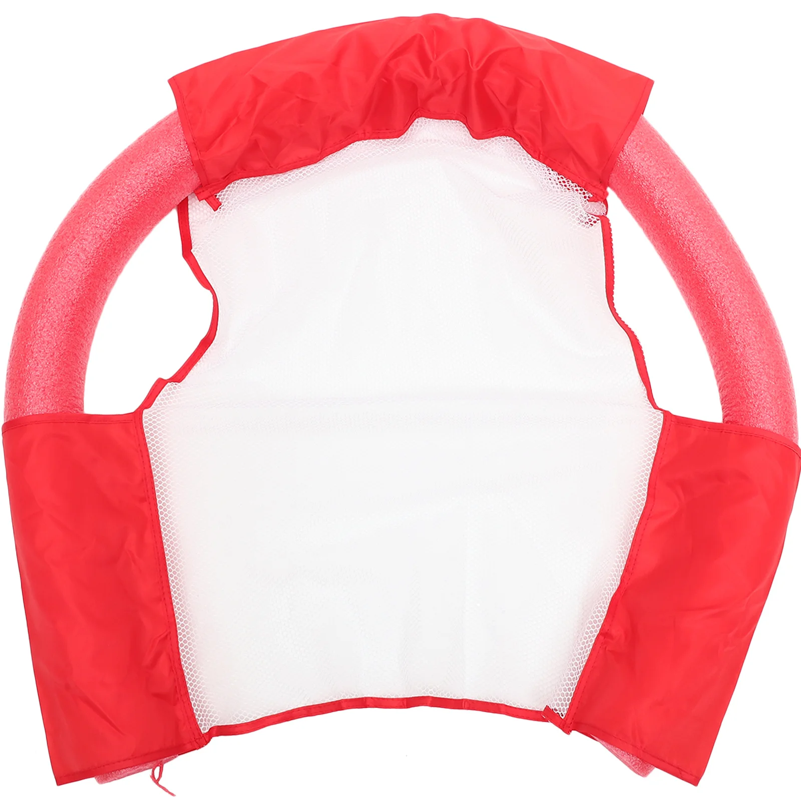 Schwimmendes Pool-Sitznetz für Kinder und Erwachsene – Einfach zu installierendes Wasser-Schwimmsitznetz mit Schwimmstange für Poolpartys im Sommer