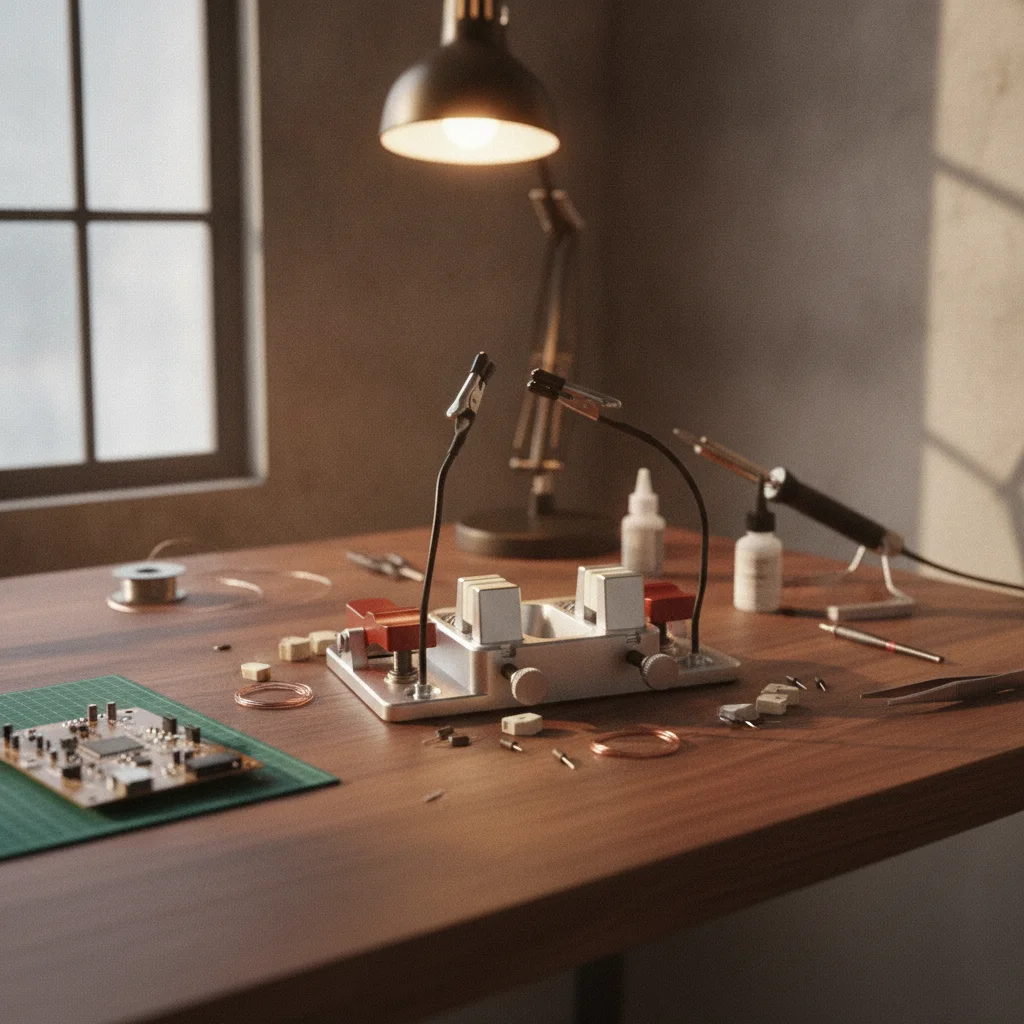 Electronics Repair Bench - مشبك لحام متين بفك سيراميك مقاوم
