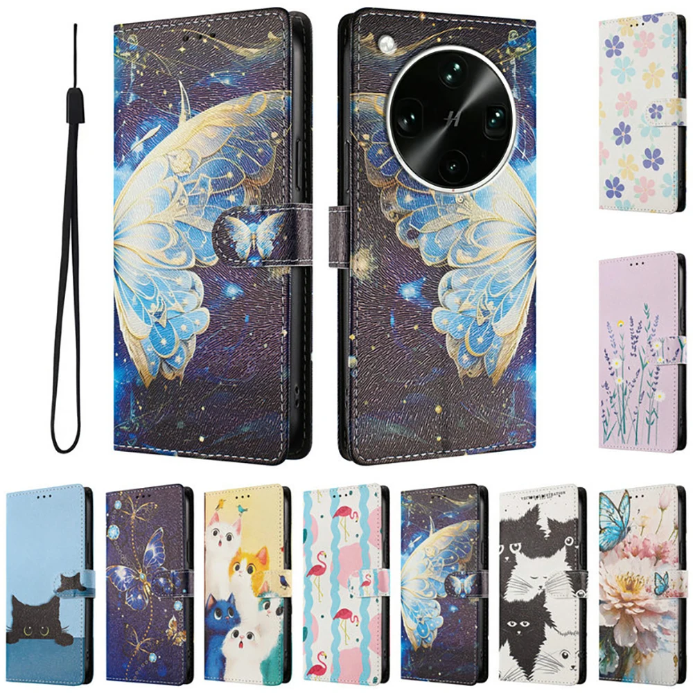 Capa de Luxo para OPPO Find X9 Ultra 5G, Capa Flip de Couro com Relevo 3D para OPPO Find X9 Pro, Capa para OPPO Find X9s Pro X 9 Wallet Funda