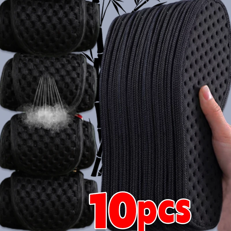 New Bamboo Charcoal Deodorant Insoles Mesh Breathable Absorb-Sweat Shoe Pads Men Running Sport Insert Light Weight Insole