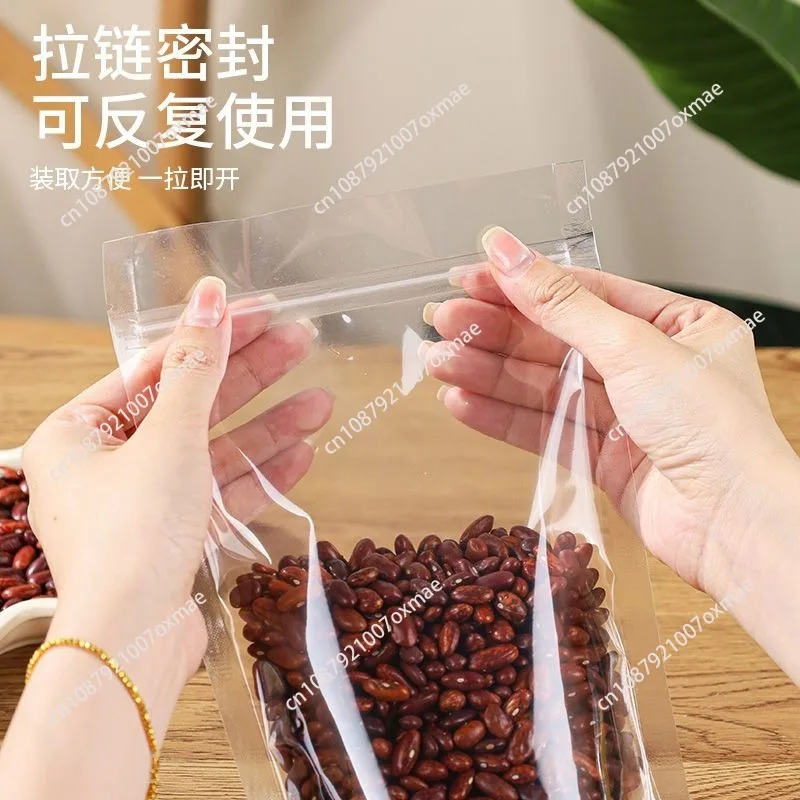 Thickened Transparent Sealed Bag, Sealing Bag, Food Packaging Bag, Snack Storage Commercial