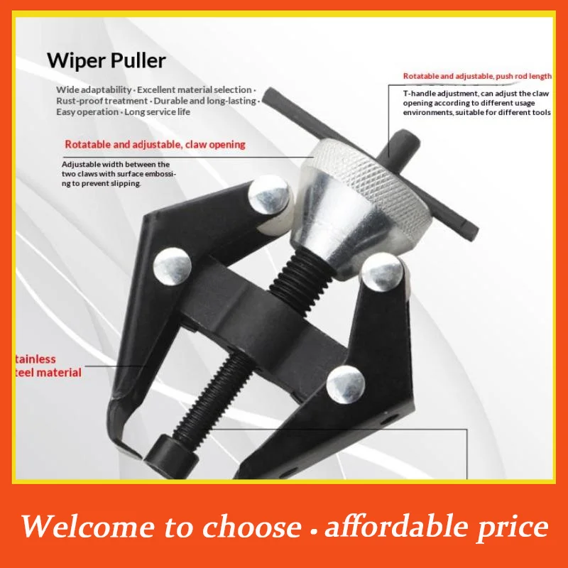 

[]Professional Auto Car Battery Terminal Alternator Bearing Windshield Wiper Arm Removal Puller Roller Extractor Repair Tools