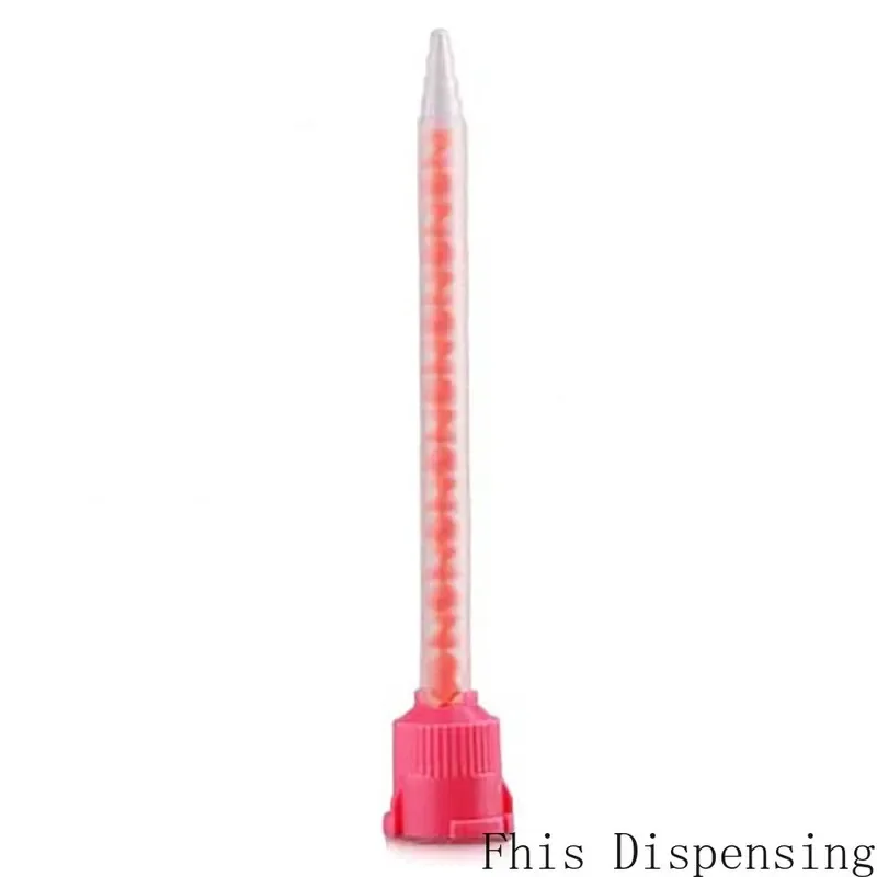 Static Mixing Nozzle Applicator 500pcs for AB Glue 10:1 Ratio Epoxy Adhesive Gun Dispenser