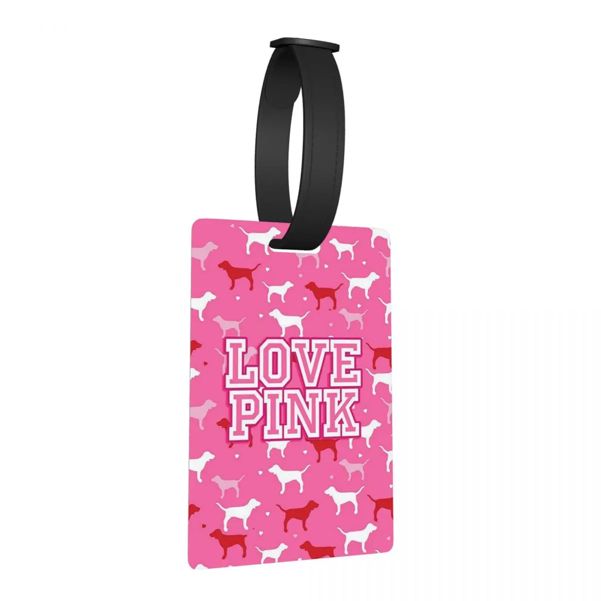 

Бирки для багажа Love Pink: аксессуары для чемоданов, этикетки для путешествий, держатели для идентификационных бирок, именные бирки с адресом