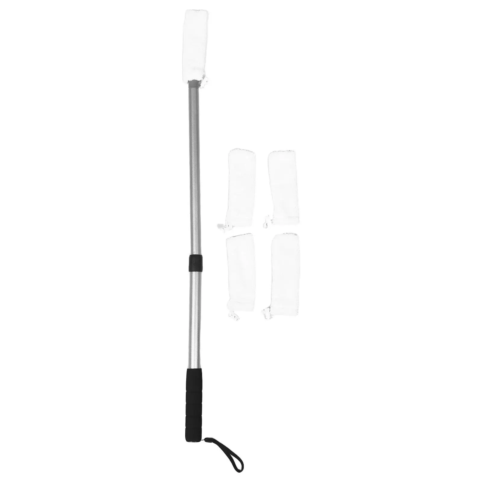 Toe Cleaning Brush Foot Scrubber Long Handle Adjustable for Bath Tub Seniors Pregnant Women Soft Bristle 360 Rotating Head Foot