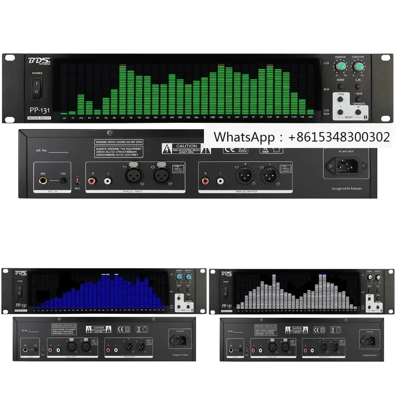 Digital Spectrum Analyzer Level Indicator VU Meter LED Display Balance Music Audio Spectrum Indicator Amplifier Board