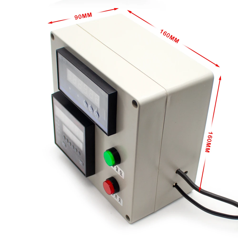 Encoder Ruota Misuratore Ruota di misurazione Misuratore di lunghezza intelligente Tipo a rullo Encoder con contatore di controllo digitale