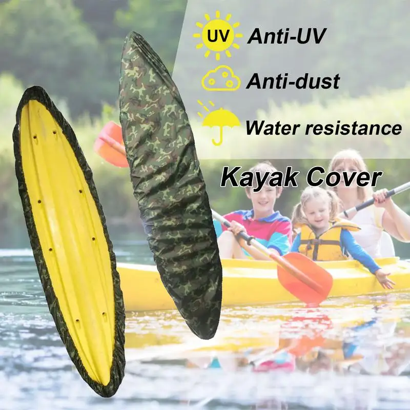 Waterproof Outdoor Fishing Boat Cover Boat Cover With Excellent Protection UV Resistant Cover For Kayaks In Various Sizes