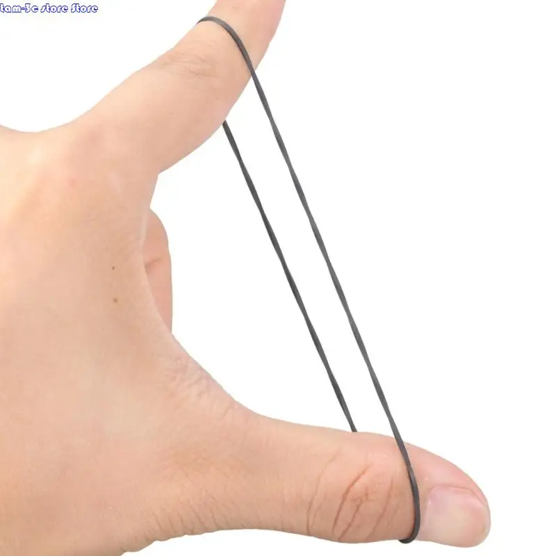 D0UA Vintaged Make Machine Retmation Relt 1,0 мм эластичный квадратный резиновый привод ленты