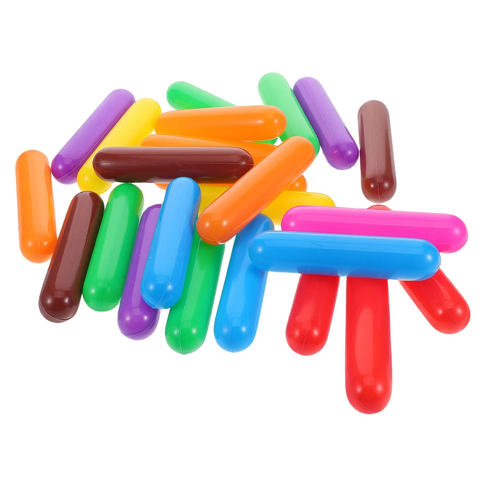 

60 Pcs Thickened Strip Ocean Balls Colorful Playground Kids Bouncy Toys Plastic Beach Supplies Outdoor Fun