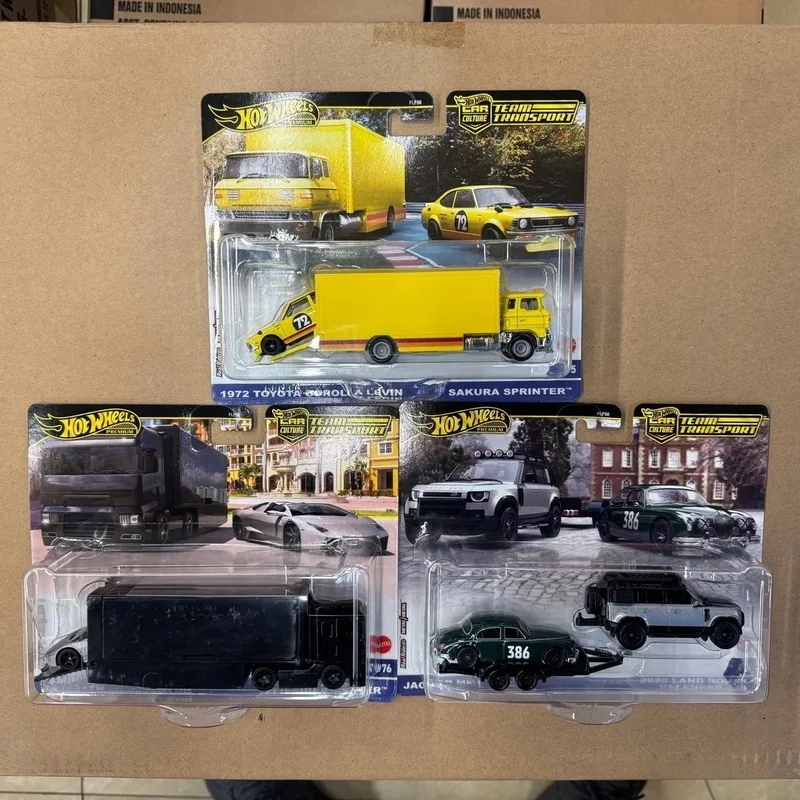 Original Hot Wheels Premium Car Culture Team Transport Series FLF56 Land Rover Collectible Model Alloy Sport Car Collection Gift