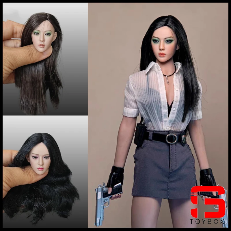 1/6 مقياس المهنية القاتل Kiyoha رئيس نحت نحت نموذج صالح 12 ''TBL PH أنثى الجندي عمل الشكل دمى الجسم #1