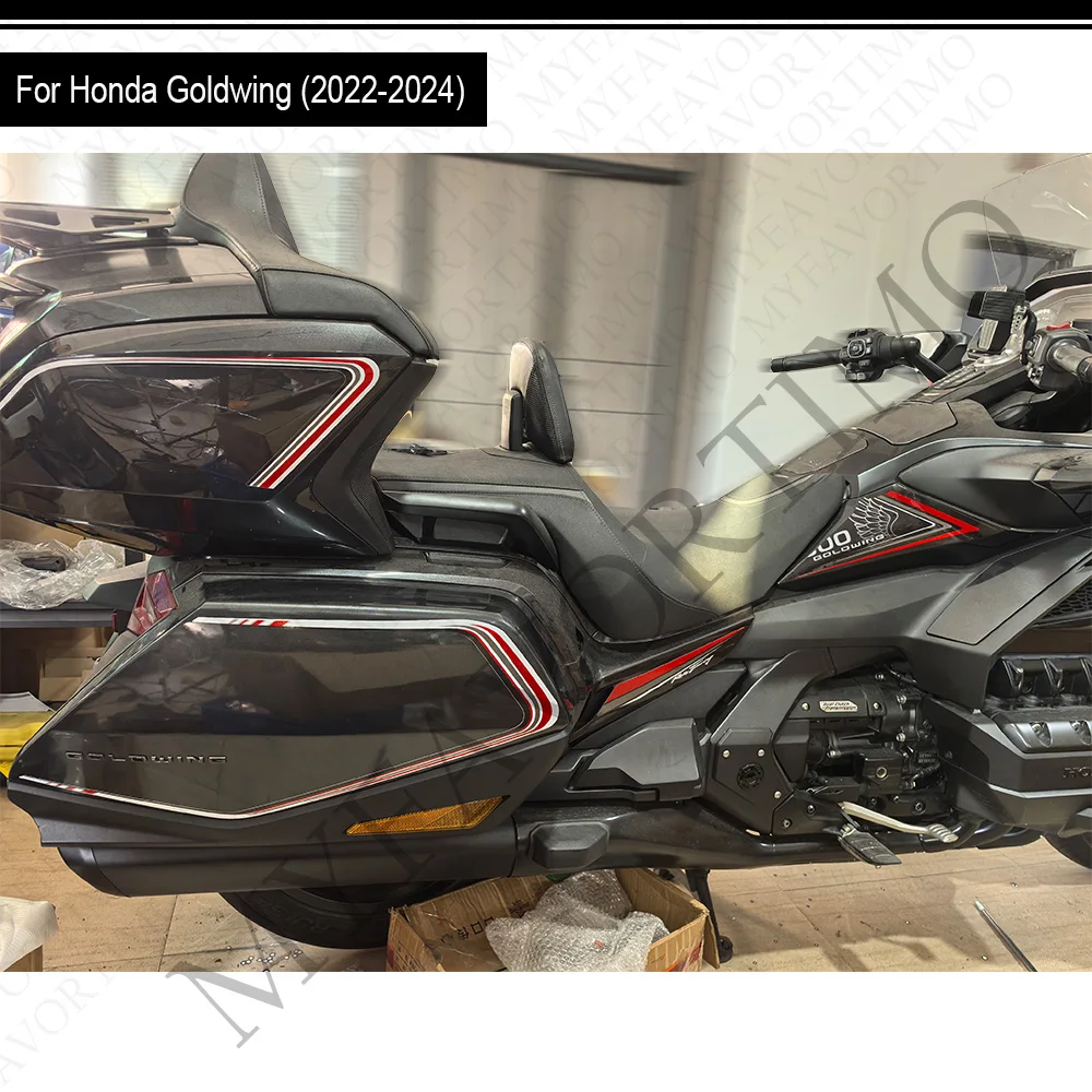 Dla Honda Goldwing Gold wing GL1800 F6B Tour 2022-2024 Nakładka na zbiornik motocykla Ochrona bagażu Naklejki na błotniki owiewki