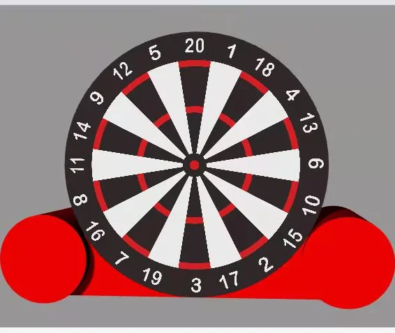 لوح رمي السهام التفاعلي لكرة القدم، لوح رمي السهام قابل للنفخ للبيع #2