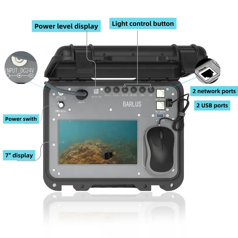 The Best Selling Underwater Visual Camera 2023 Portable High Definition Screen Fishing And Breeding Boat Bottom Inspection