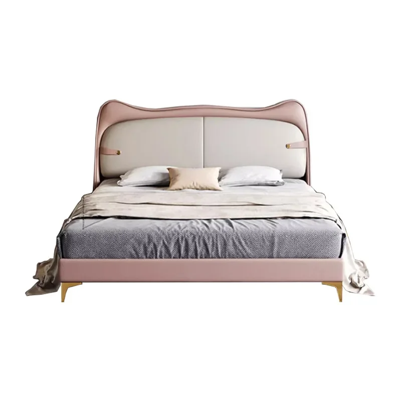 

Leather children's bed