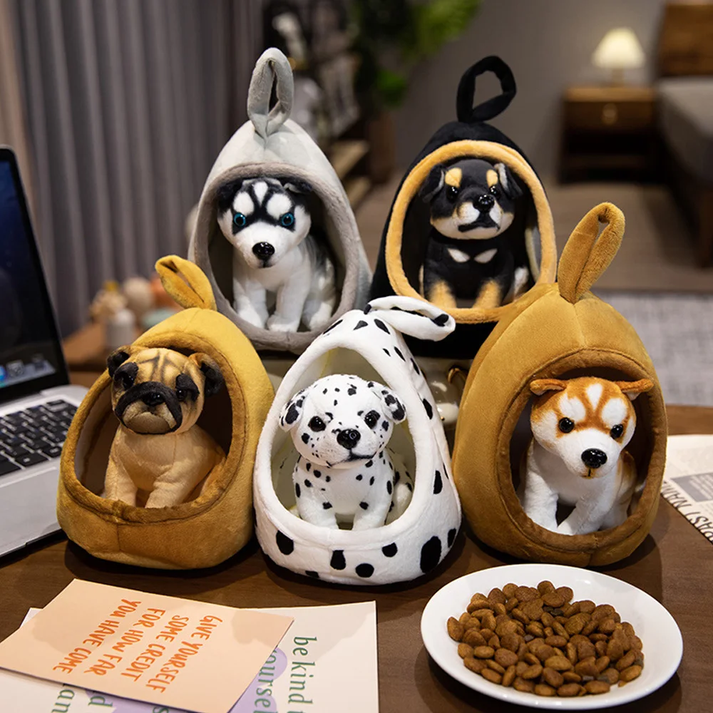 

Прекрасные мини-далматинцы, бульдог, щенки, плюшевые игрушки, питомник Акита с гнездом, дом Ротвейлер, сибирский хаски, подвесные куклы