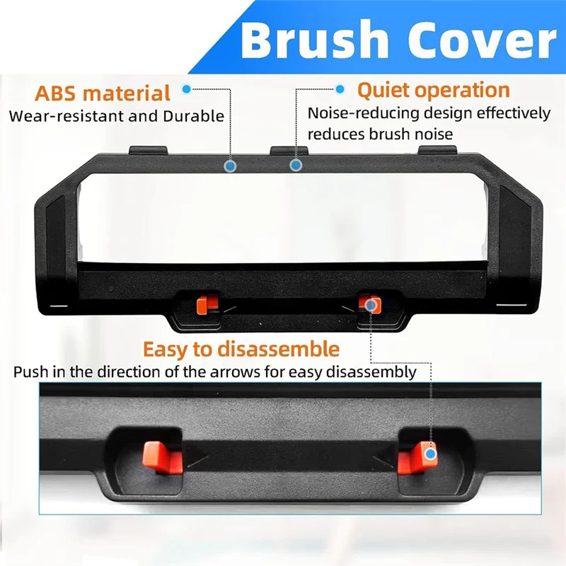 ABGP-основная боковая щетка Hepa-фильтр для робота-пылесоса WYZE WVCR200S, комплект запасных частей