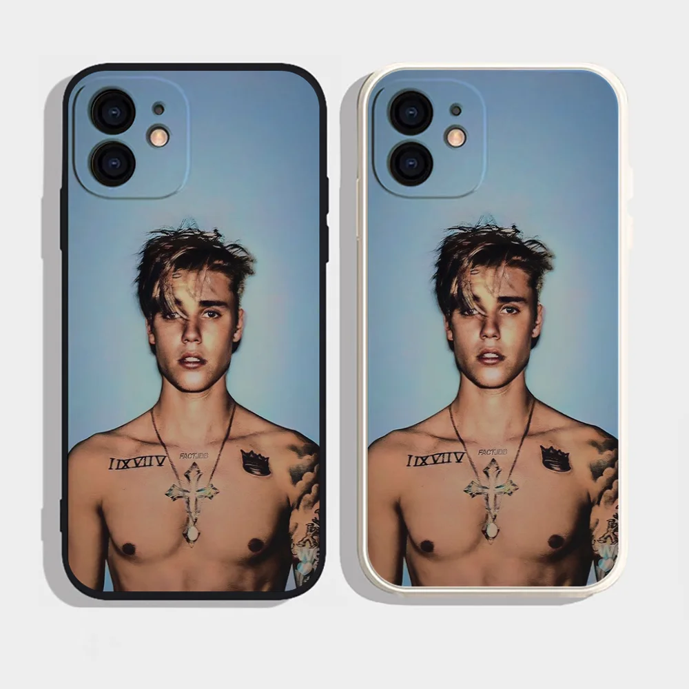 Epc J-Justin Baby Bieber Phone Case Silicone Soft For IPhone 16 15 14 13 12 11 Plus Pro Max Plus