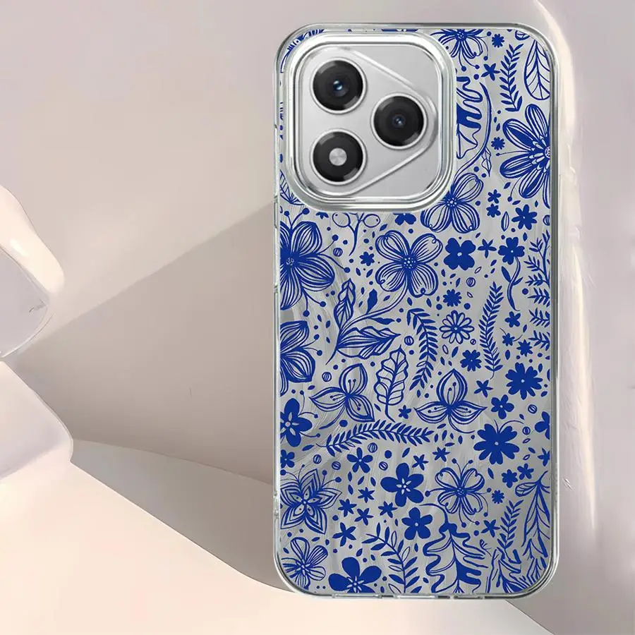 Чехол для Honor X8b X8c 400 Lite X7b X9a 200 Pro X9b X8a X9c, мягкий чехол, модный цветочный дизайн