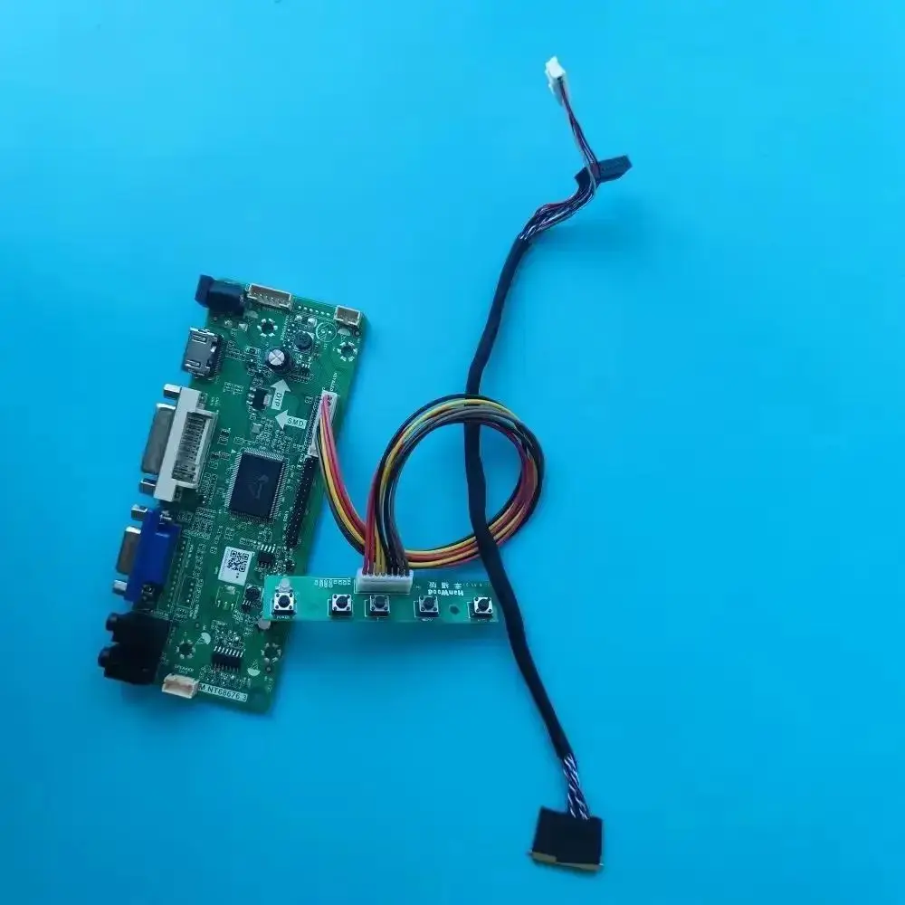 

Controller Board Kit for 1024*600 LVDS DVI VGA LED LCD Screen Card 40pin LTN089NT01 M.NT68676 1024×600 8.9"