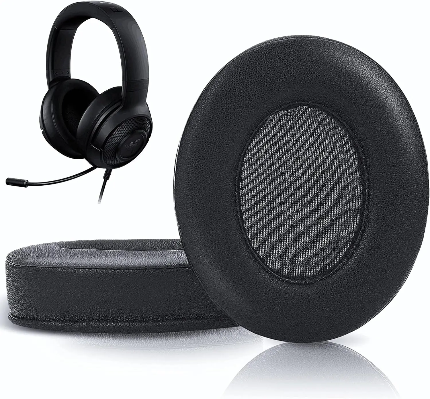 ودات لجهاز razer kraken x ، حماية الأذن ، رغوة الذاكرة ، لسماعات الرأس ، سماعة الرأس ، عزل الضوضاء ، ليونة برو