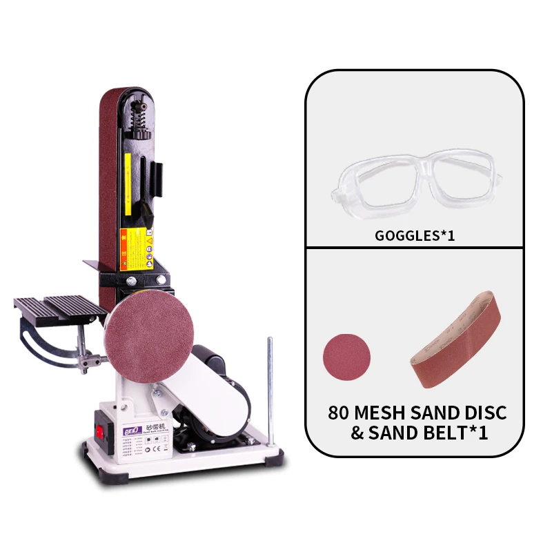 DK-S500 Riem Polijstmachine DIY Machine Apparatuur Gereedschap Riem Slijper Voor Polijstmachine Houtbewerking Elektrische Riem Machine