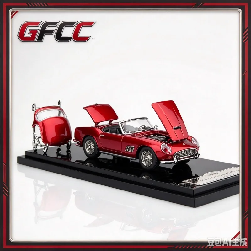 GFCC 1/64 250 California SWB new version upgraded alloy die-casting model, A creative gift for boys.small proportion ornaments.