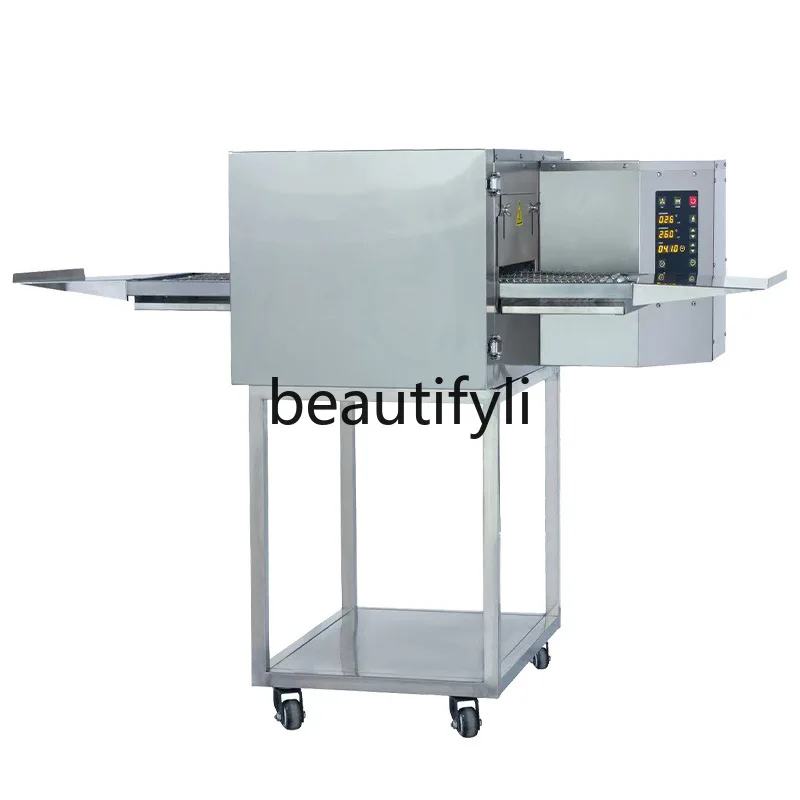 

Crawler Electric Pizza Oven Commercial Chain Hot Air Circulation Baking Oven Gas Oven