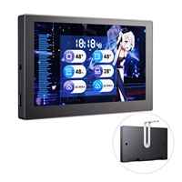 Waveshare5 / 7 / 8 / 8.8 Inch USB Monitor, AIO LCD Screen, PC Case Secondary Screen / Desktop RGB Ambient Screen, IPS Panel