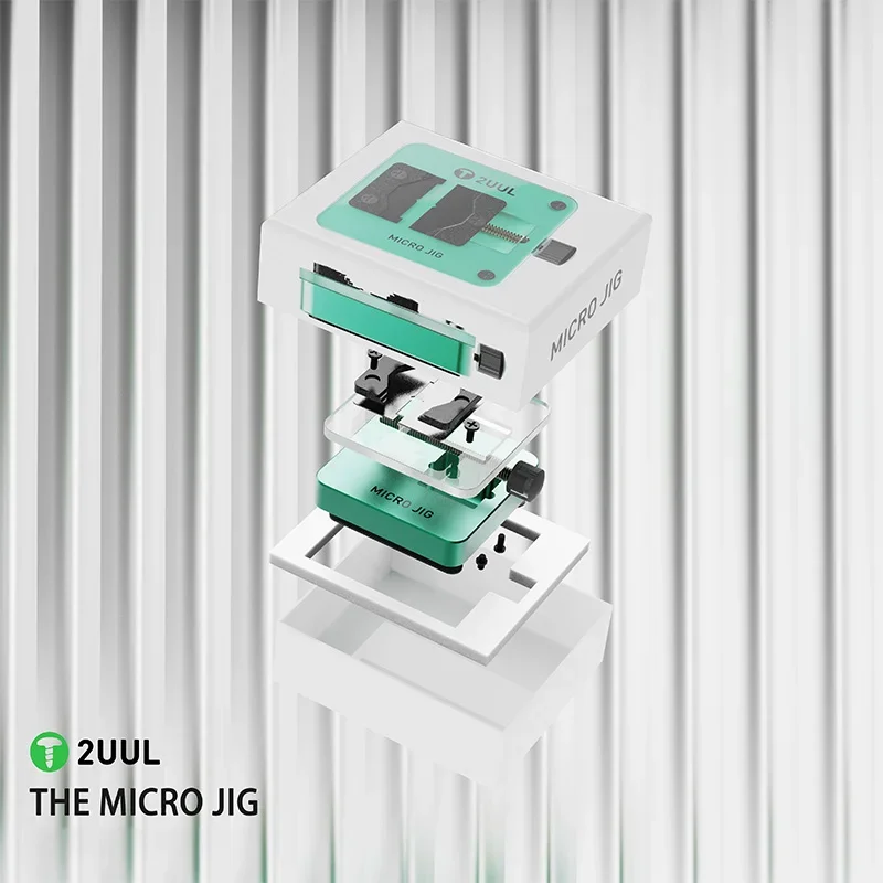 Soporte de Micro plantilla 2UUL, accesorio de Chip Universal para reparación de placa base de teléfono, BGA CPU IC NAND, abrazadera de reparación de pegamento para plantación de limpieza