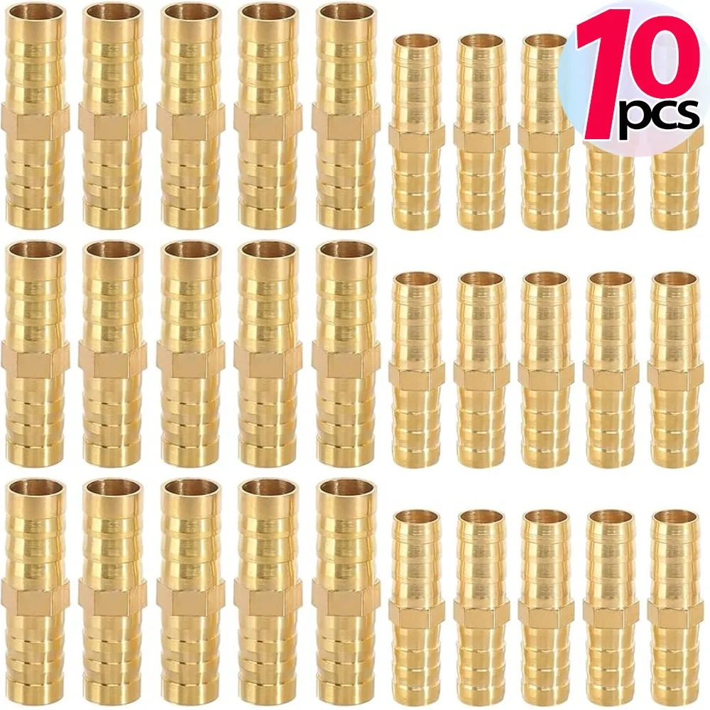 

6/8/10/12 мм латунный двойной соединитель пагоды, прямой шланг, фитинги для бытовой водопроводной трубки, быстрый соединитель, адаптер для орошения сада