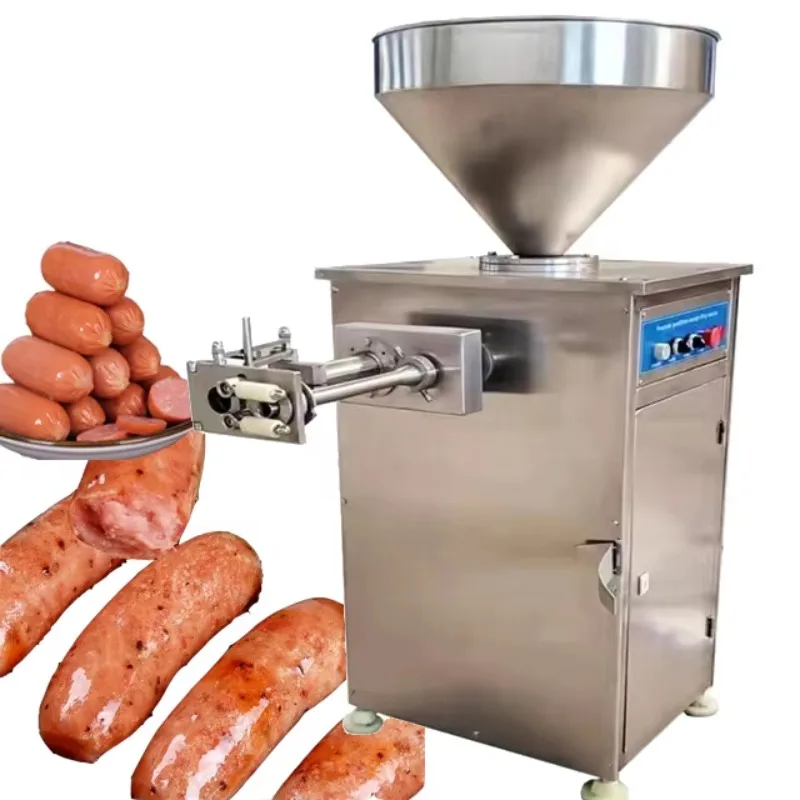Commercial Sausage Enema Machine/Pneumatic Quantitative Twisting Enema Machine/Quantitative Sausage Filling Machine
