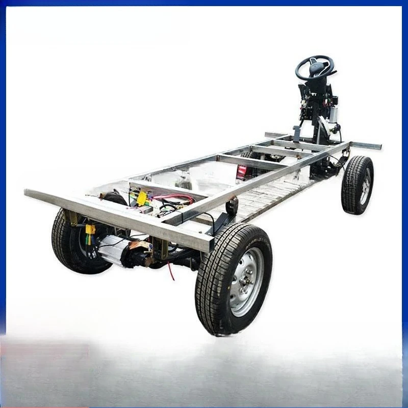 Electric four-wheeler frame chassis special-shaped heavy-duty cruise float chassis frame remote control handling
